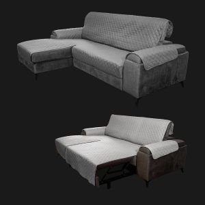Copridivano Angolare con Chaise Longue - immagine 3