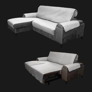 Copridivano Angolare con Chaise Longue - immagine 5
